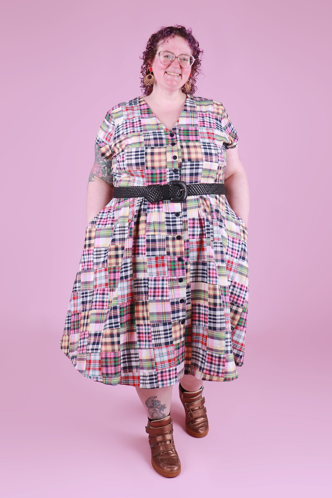 Saski Dress Marvellous Madras