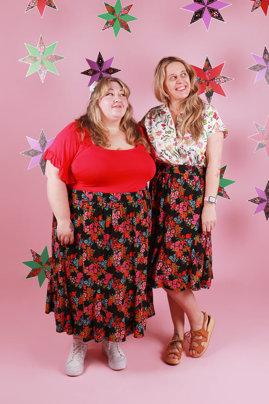 Gillian Skirt Evelyn Floral