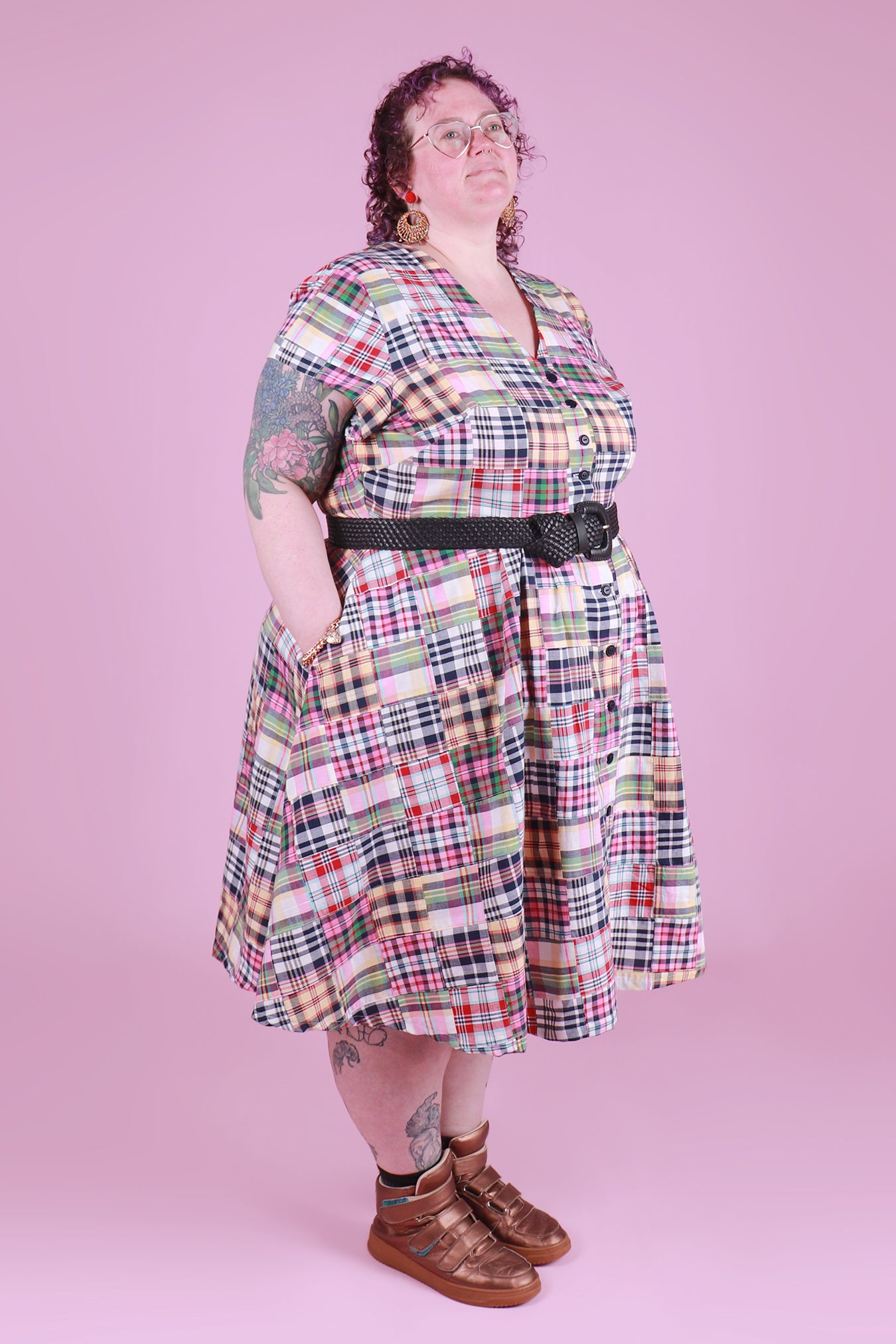 Saski Dress Marvellous Madras