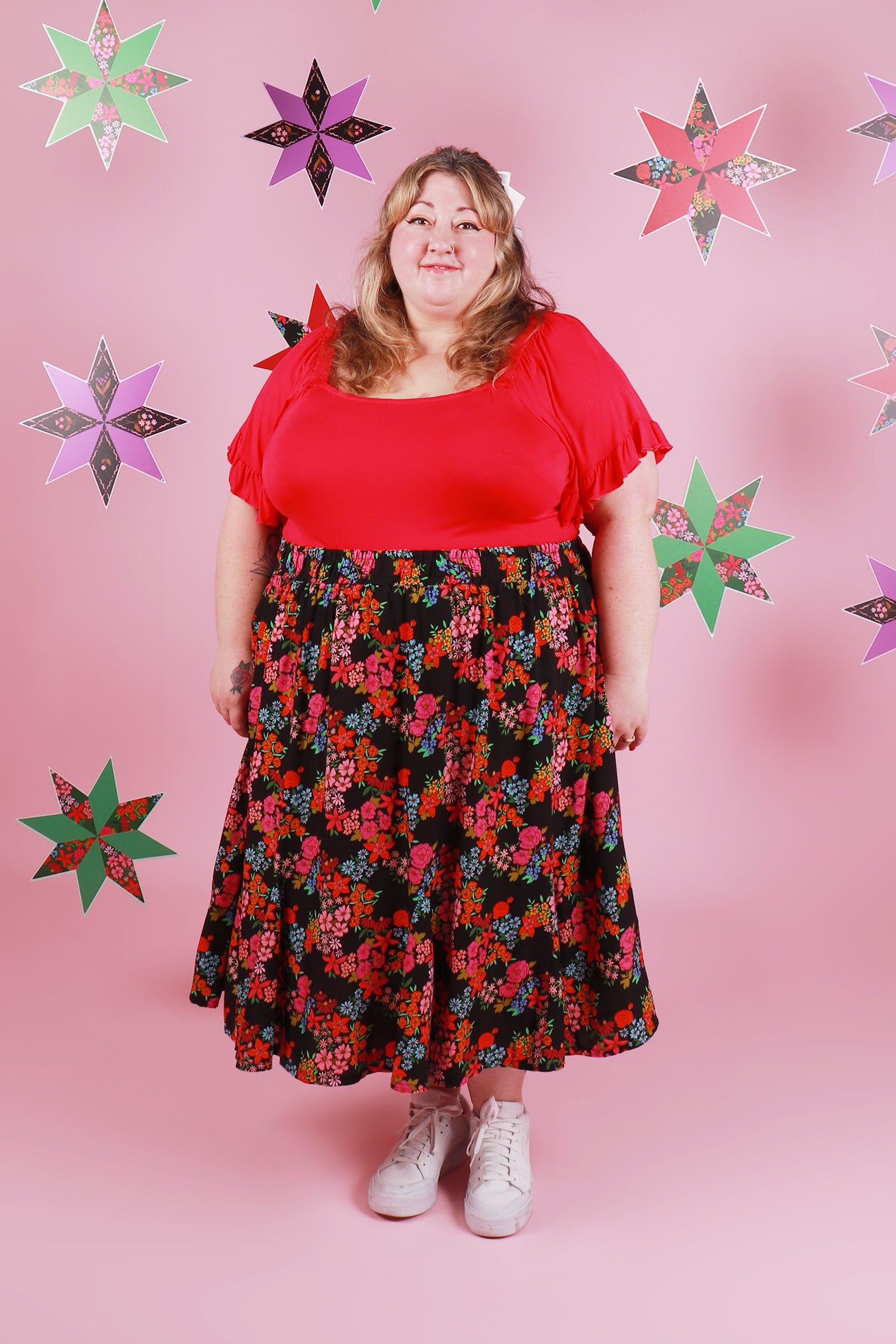 Gillian Skirt Evelyn Floral