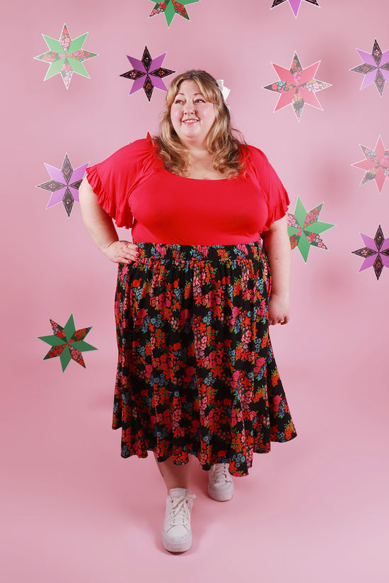 Gillian Skirt Evelyn Floral