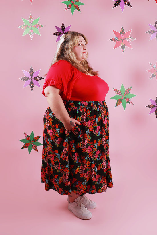 Gillian Skirt Evelyn Floral