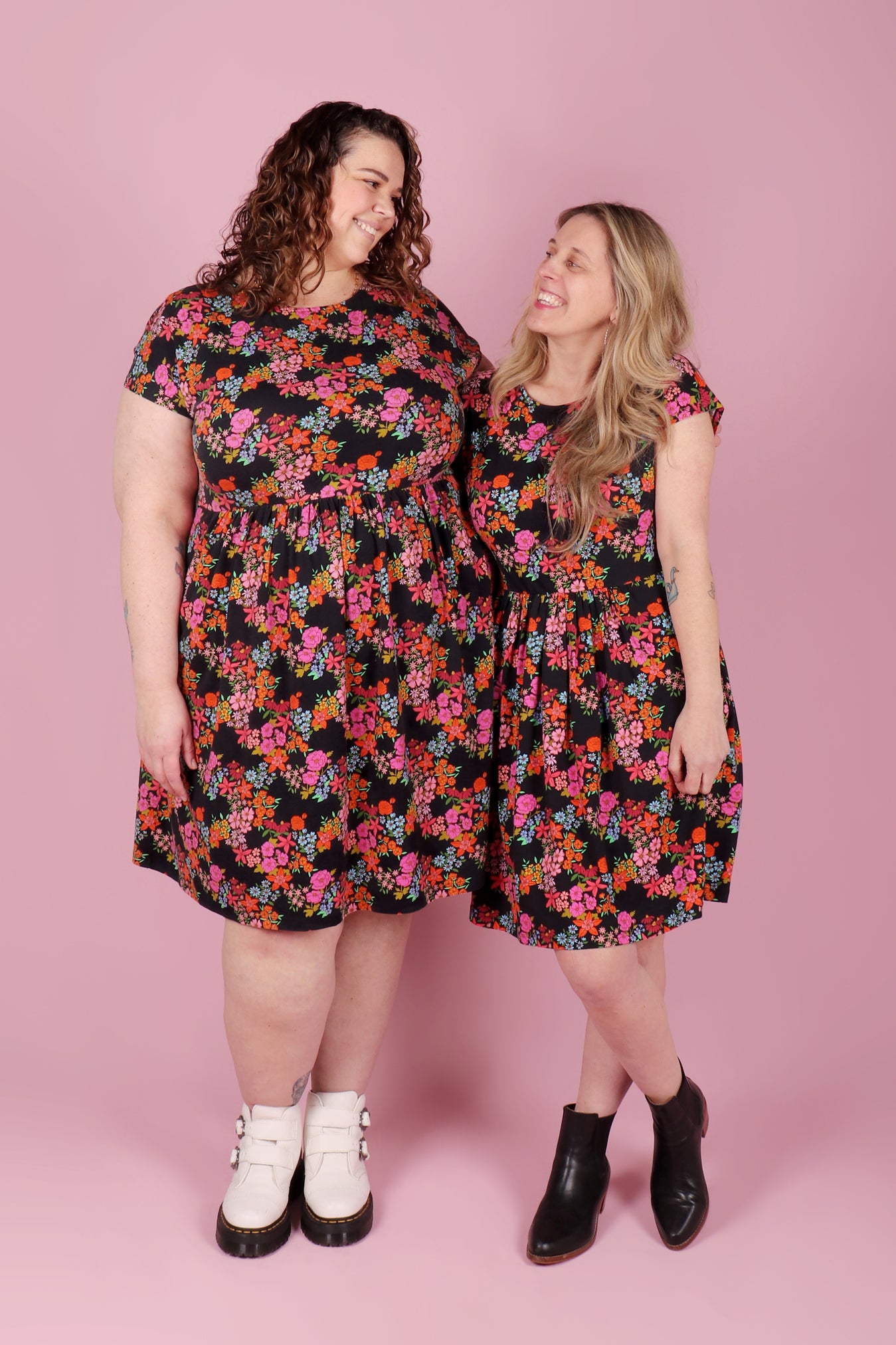 Edie Jersey Dress Evelyn Floral