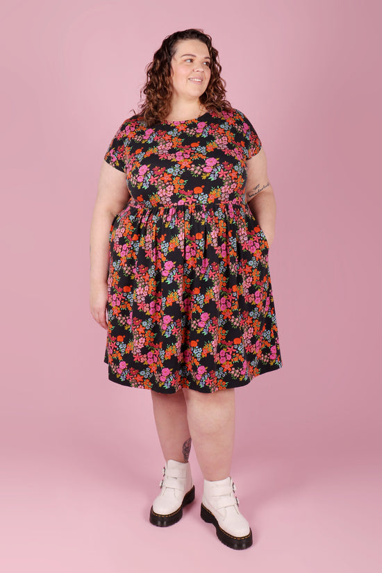 Edie Jersey Dress Evelyn Floral