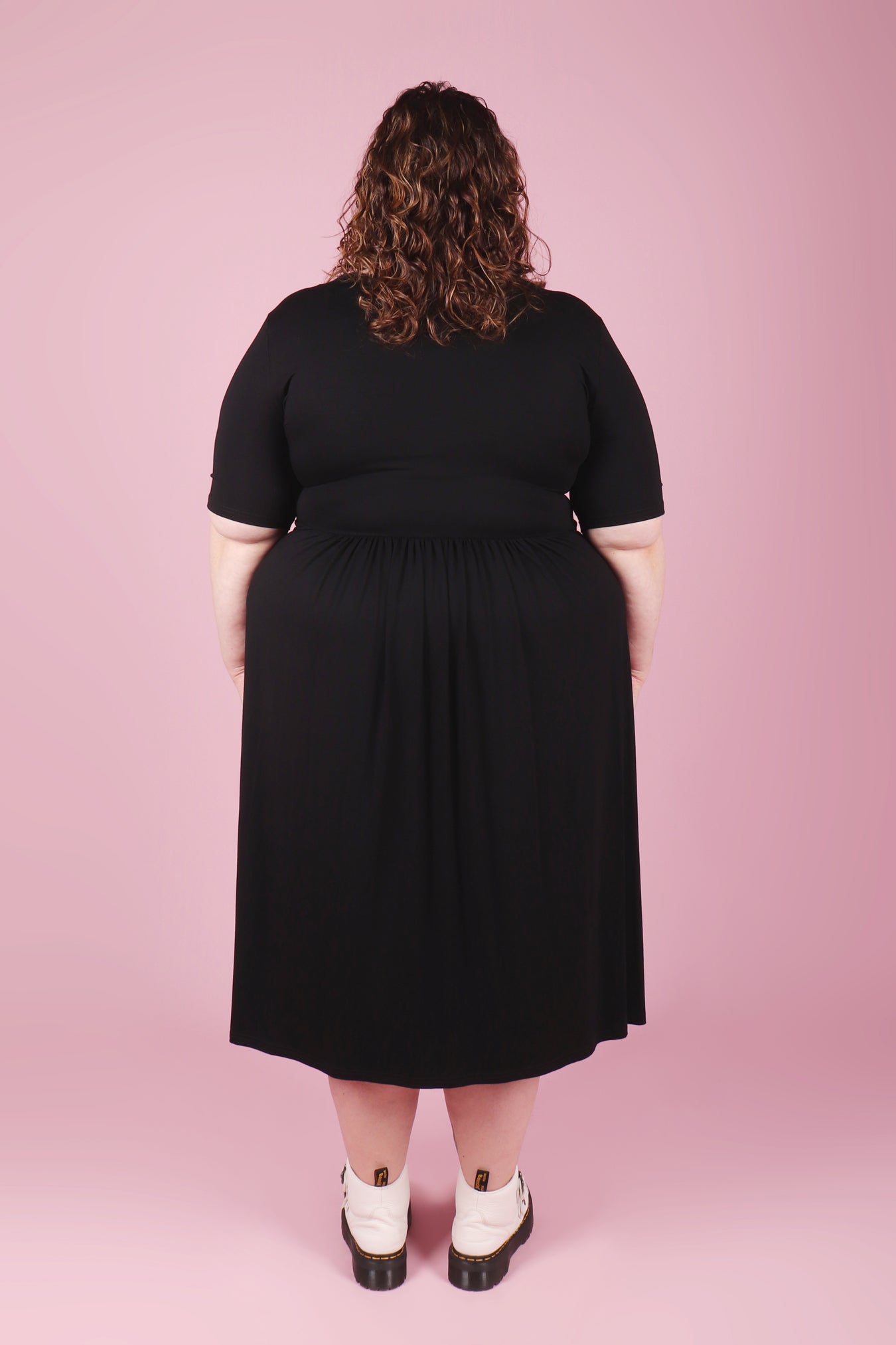Winnie Dress Broken Heart Black