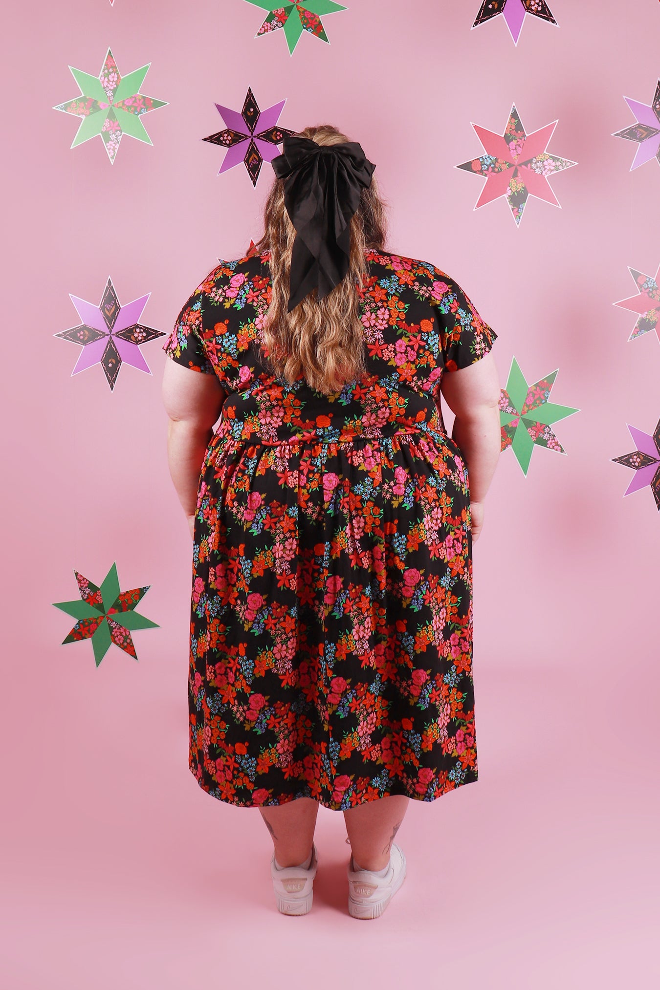 Edie Jersey Dress Evelyn Floral