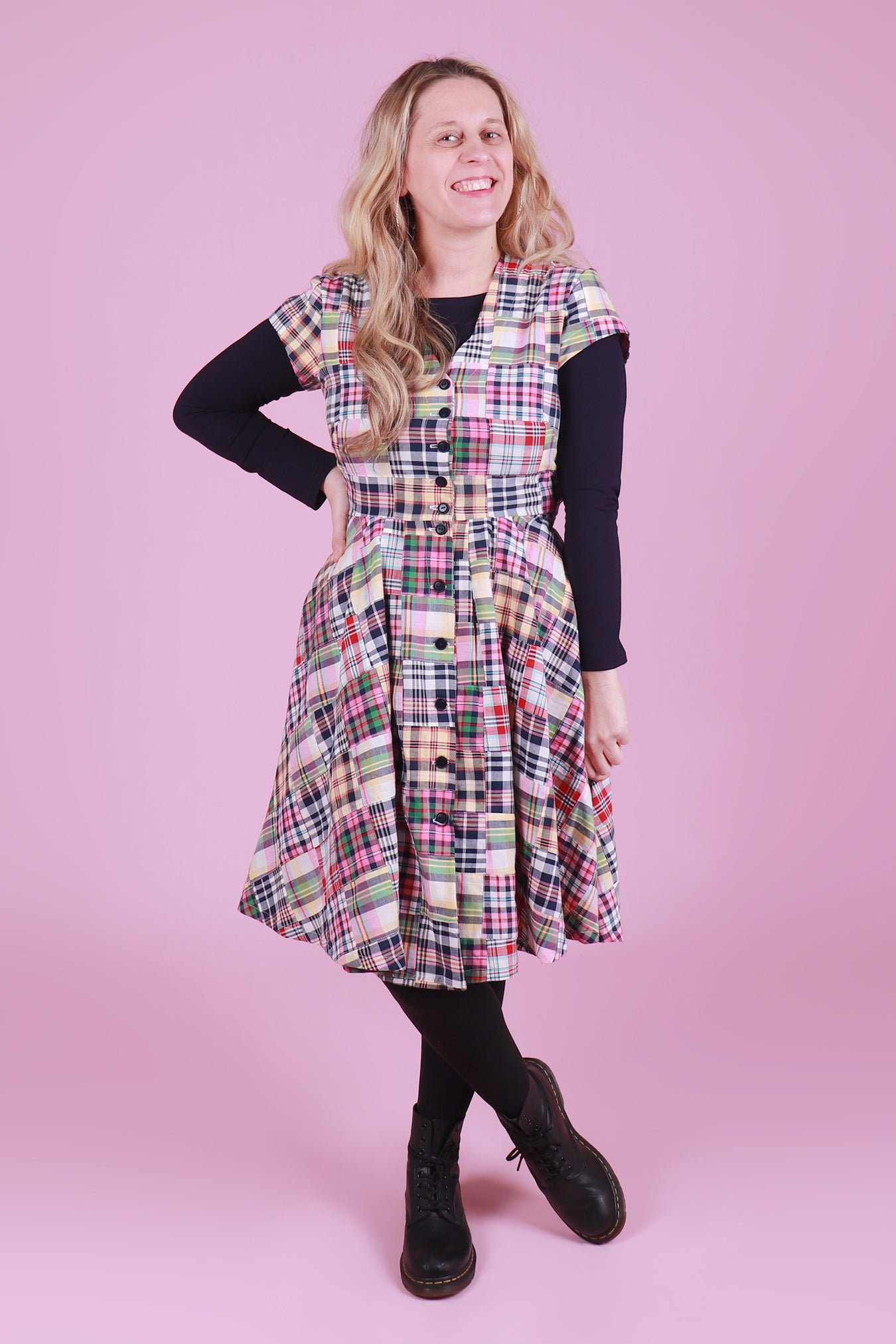 Saski Dress Marvellous Madras