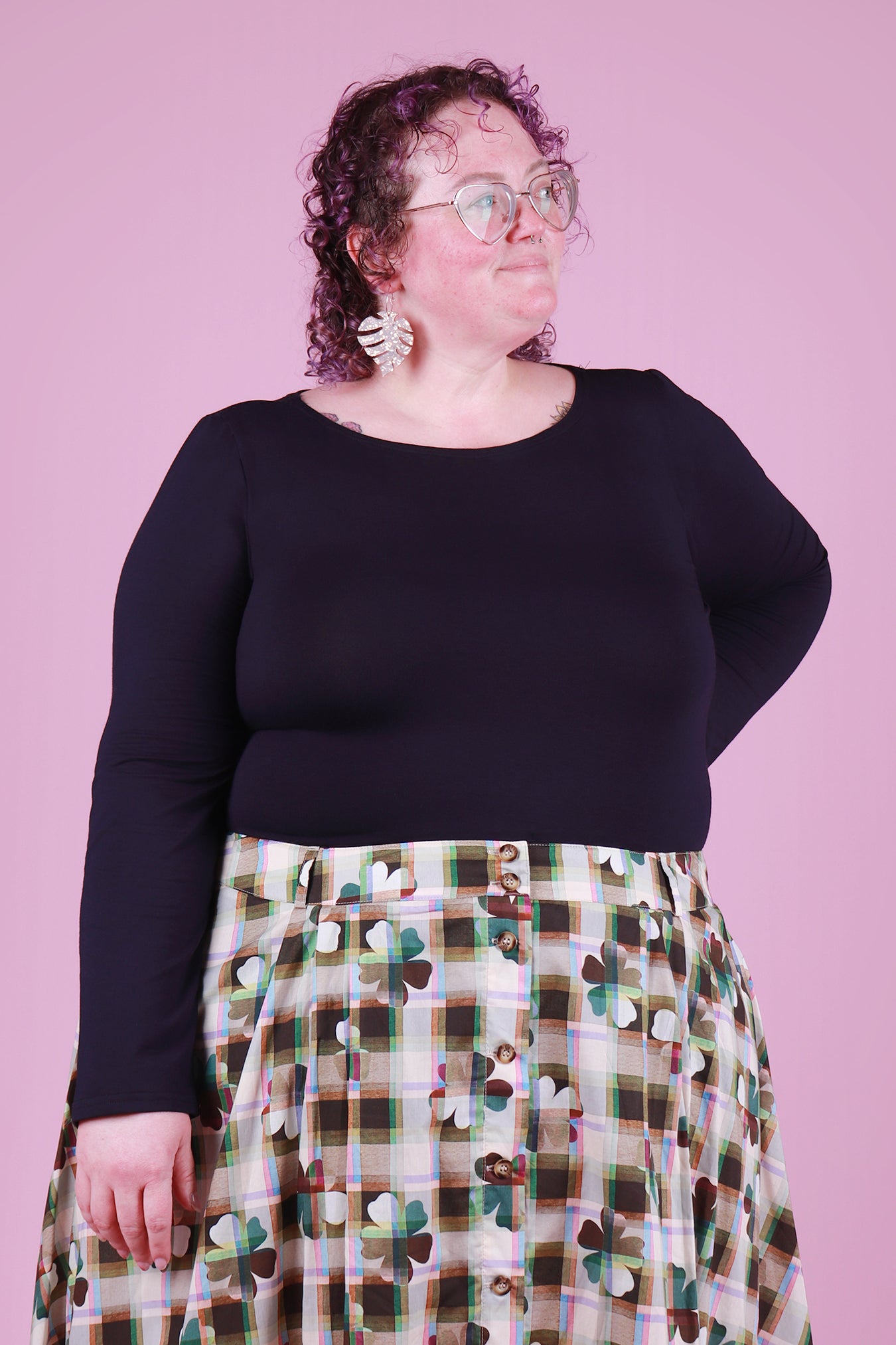 Blair Boatneck Top Nighttime Navy