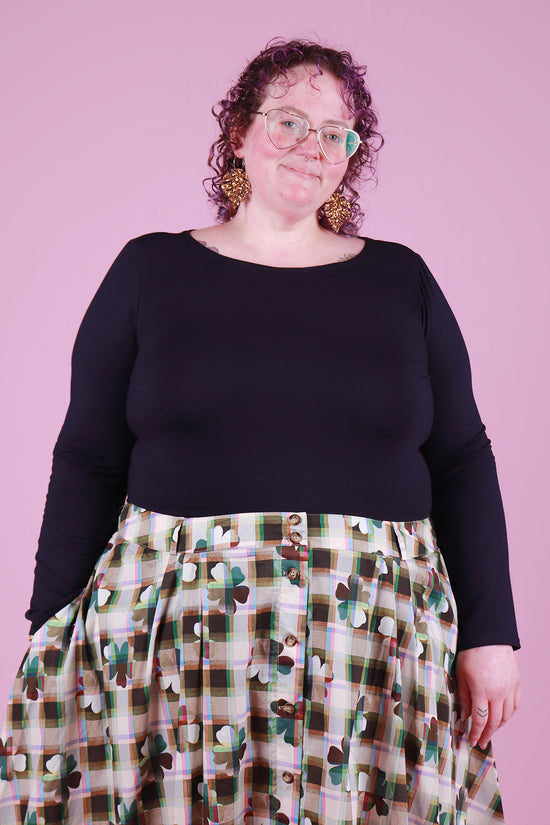 Blair Boatneck Top Nighttime Navy