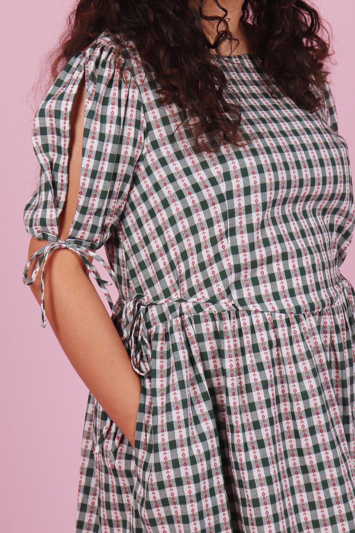 Harriet Dress Forest Walk Plaid