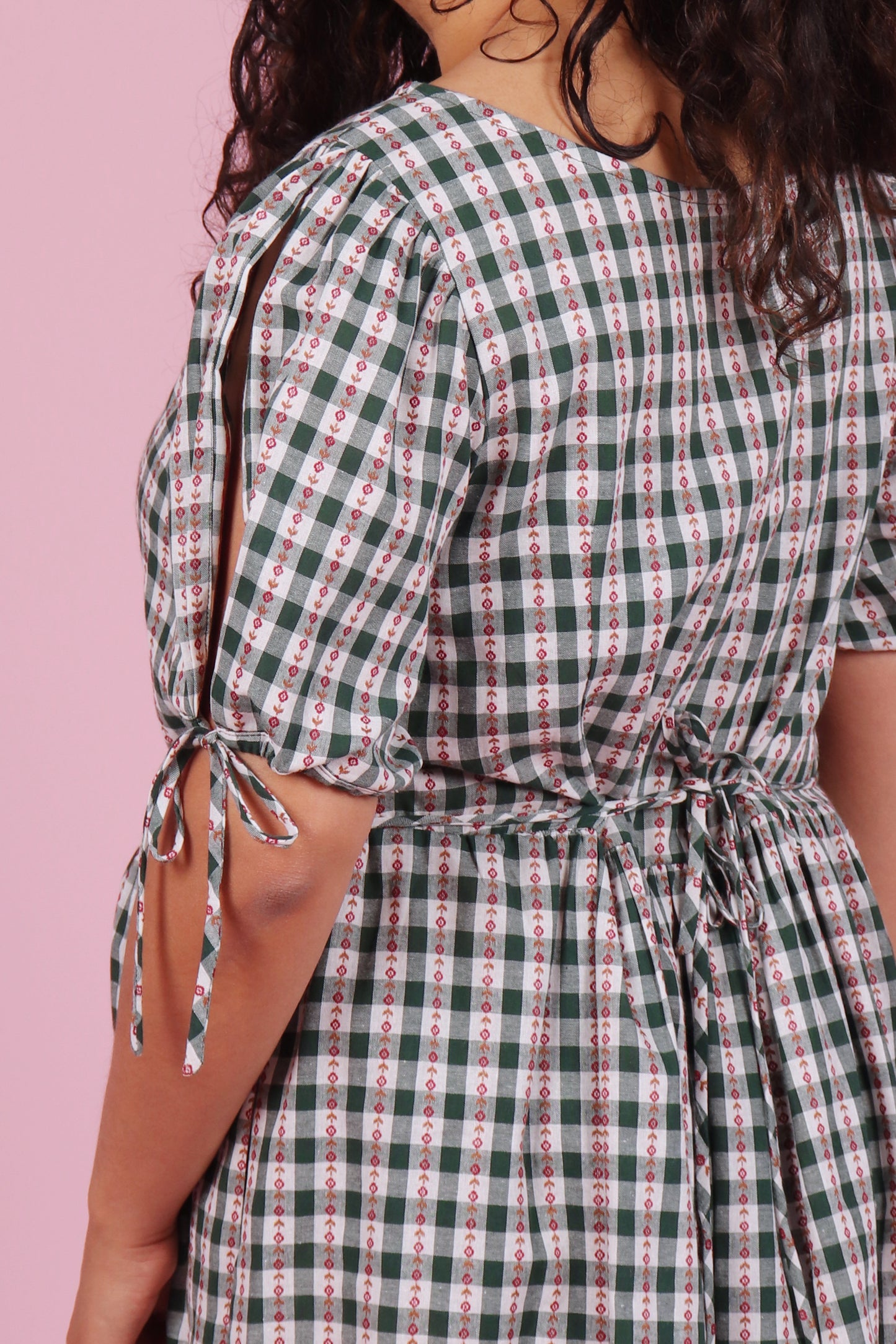 Harriet Dress Forest Walk Plaid