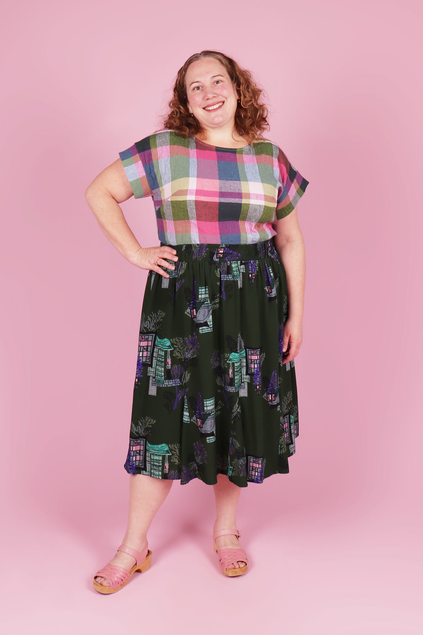 Gillian Skirt Window To The 50s