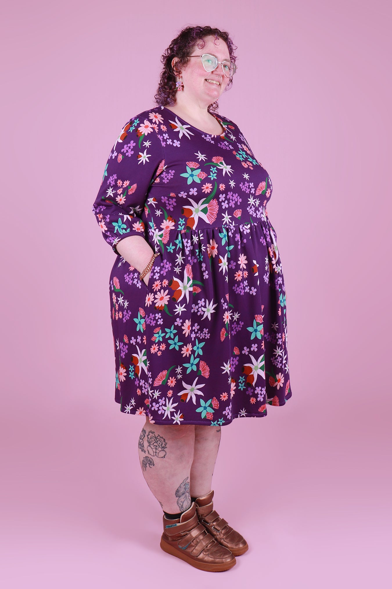 Cosy Edie Dress Bruny Island Bushland