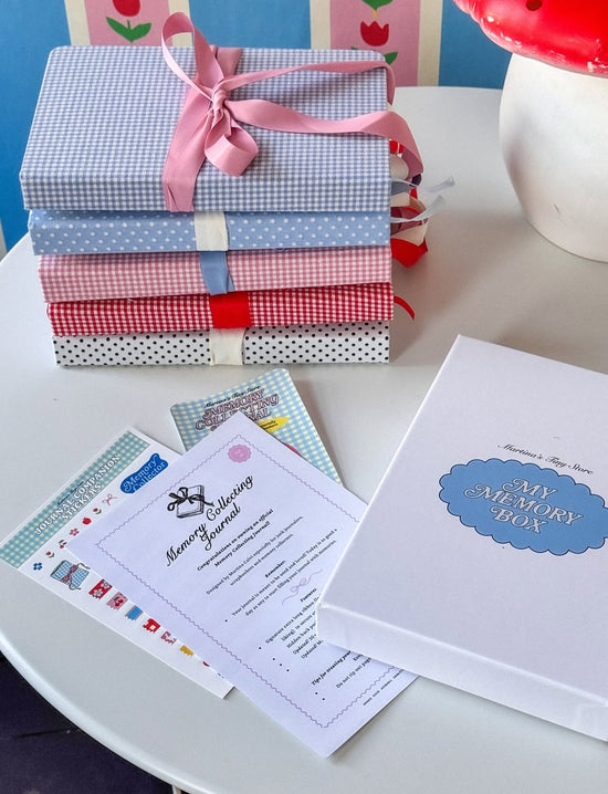 Martina's Signature Ribbon Junk Journal- Red