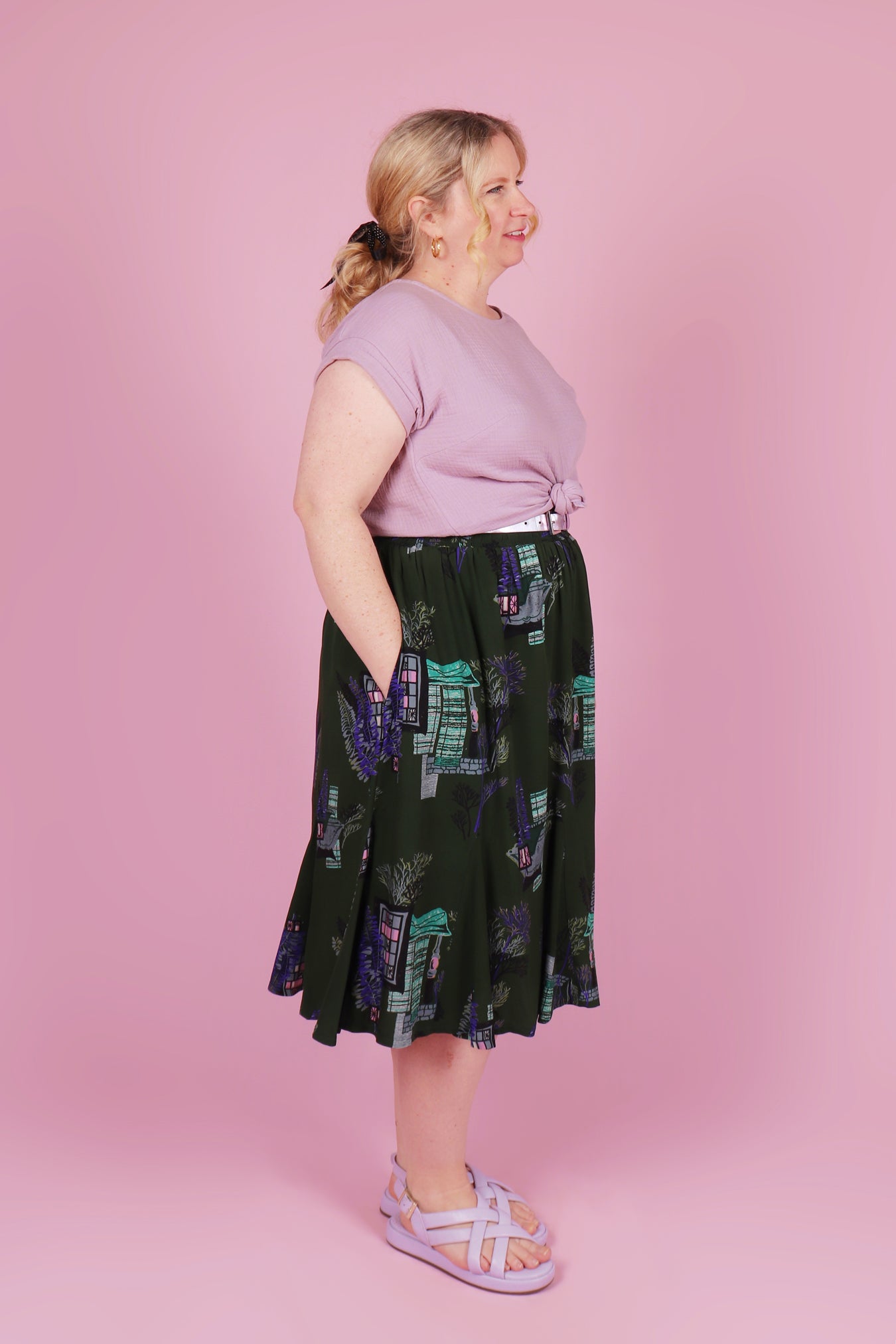 Gillian Skirt Window To The 50s