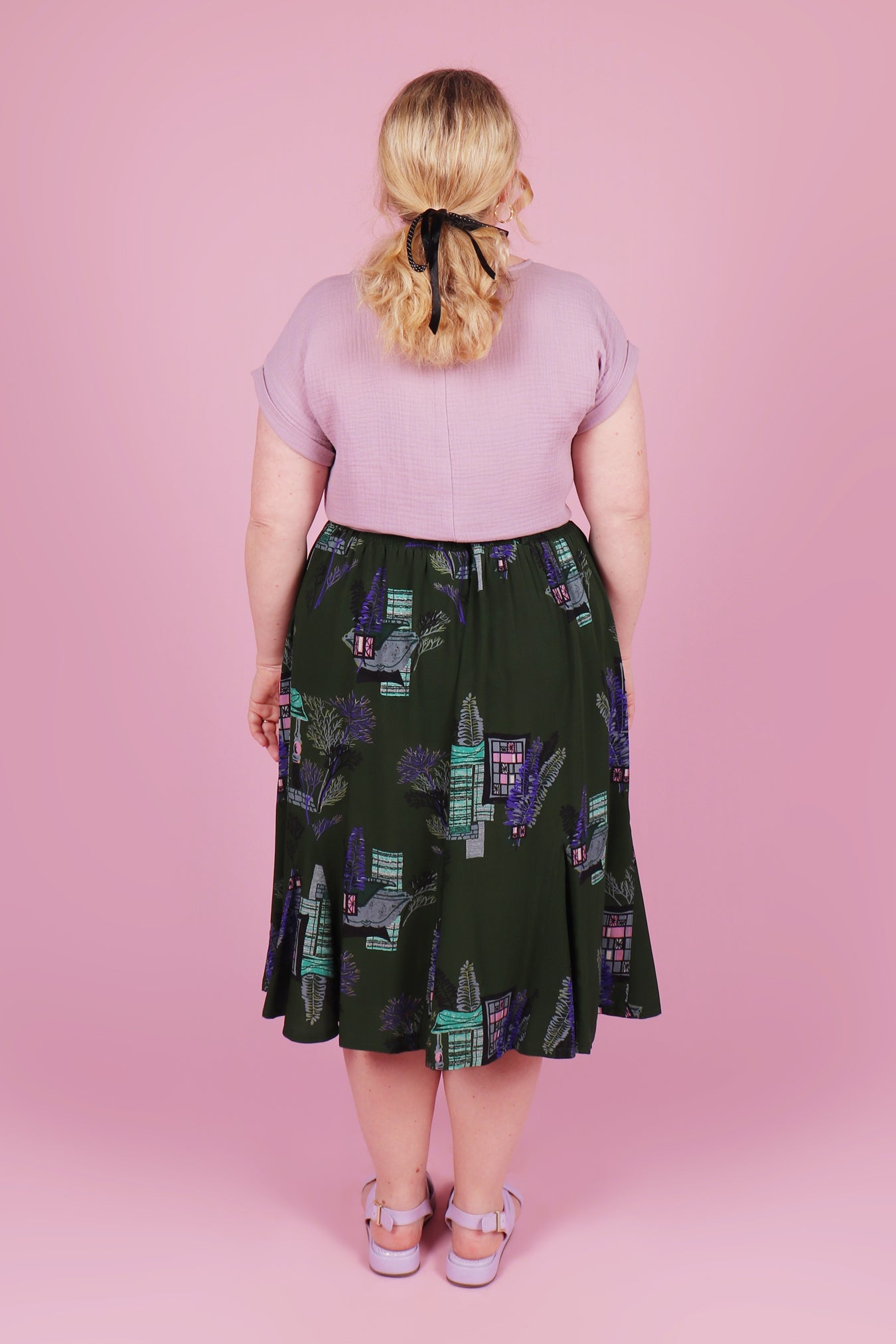 Gillian Skirt Window To The 50s
