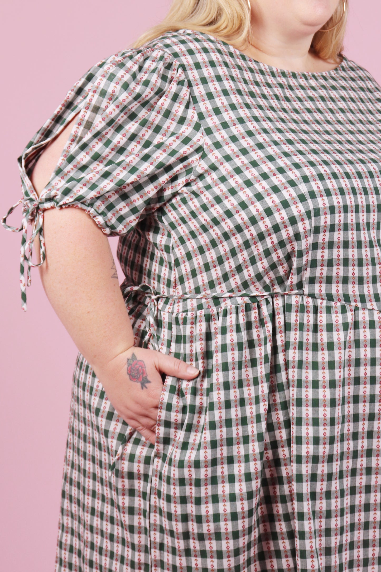 Harriet Dress Forest Walk Plaid