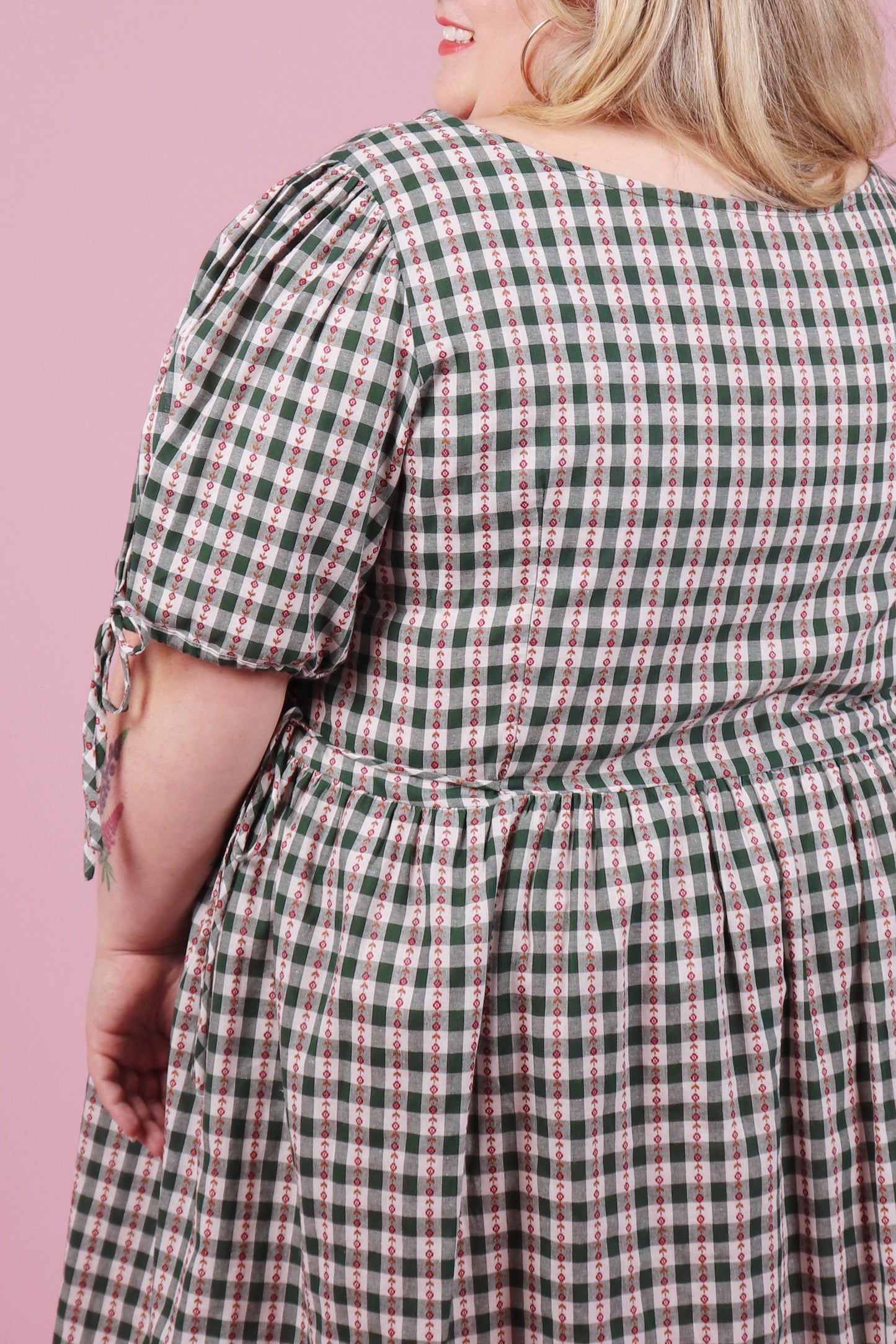 Harriet Dress Forest Walk Plaid