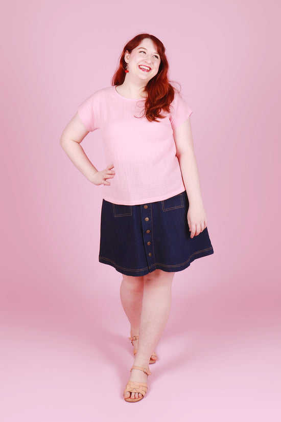 Libby Top Pink Pearl