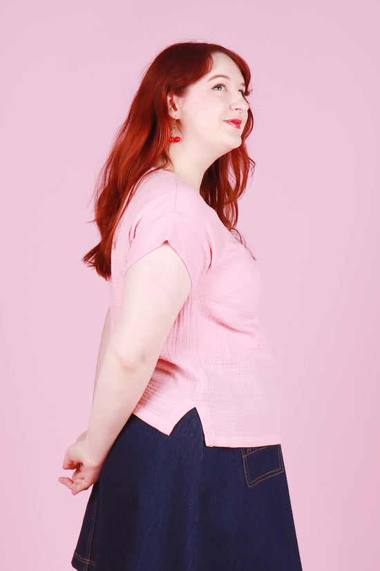 Libby Top Pink Pearl