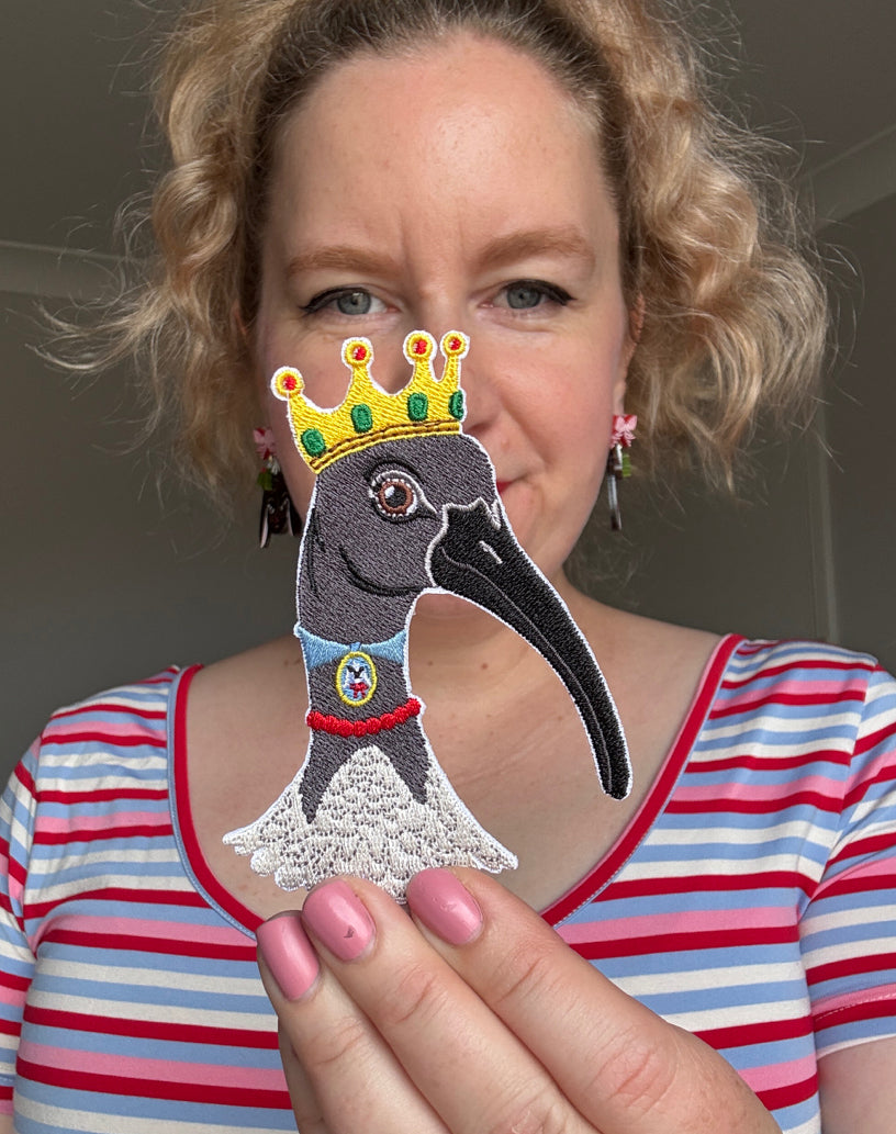 SBR Patch Ibis Queen Black