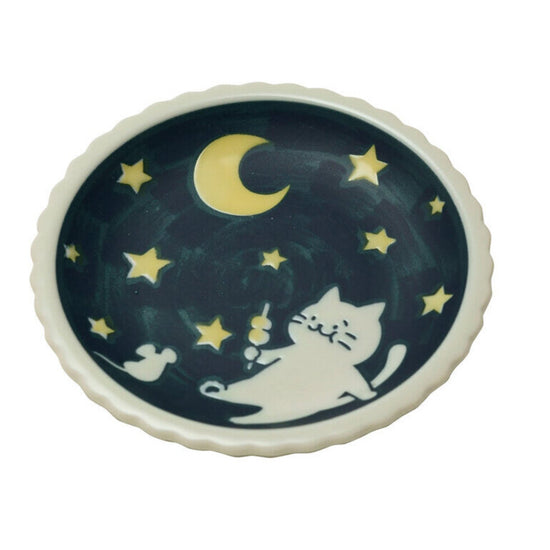 Load image into Gallery viewer, Cat Moon Plate
