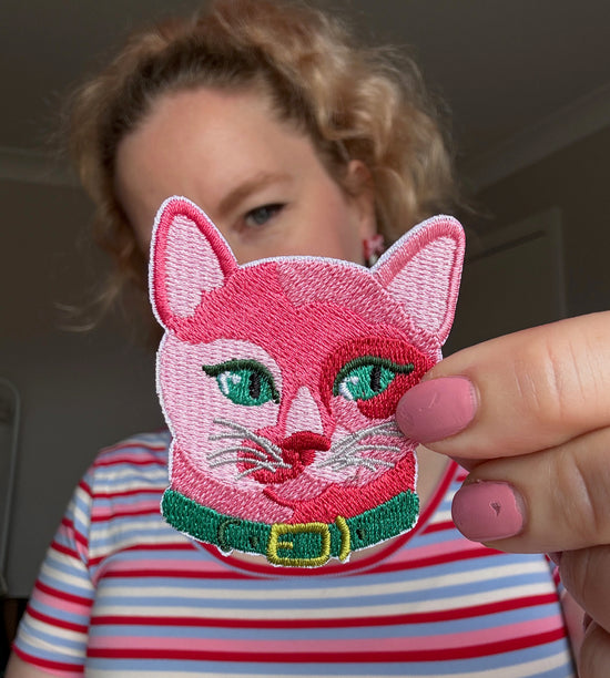 SBR Patch Pretty Kitty Pink