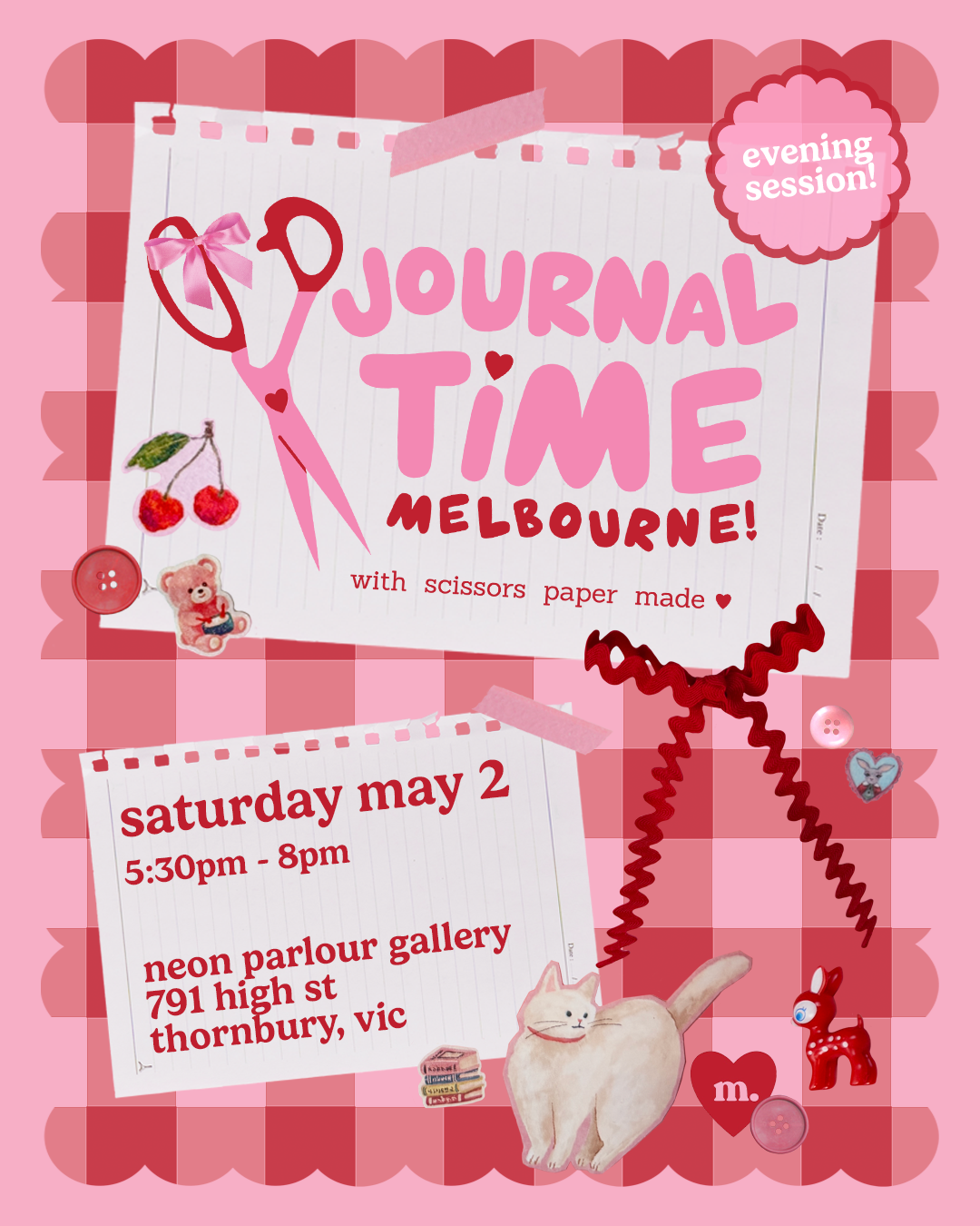 Journal Time Melbourne! - Saturday May 2nd