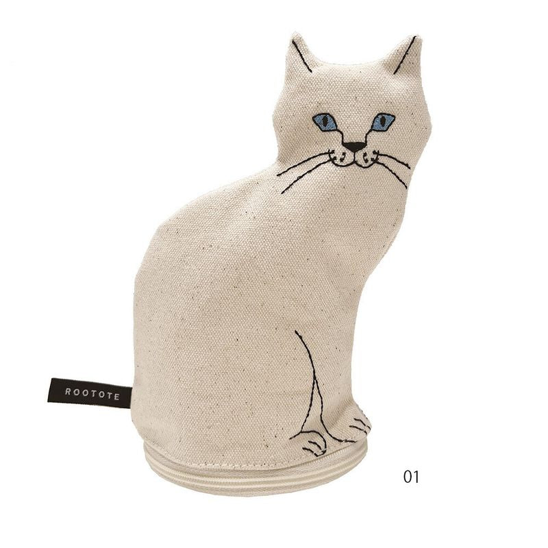 Neko Cat Purse cream