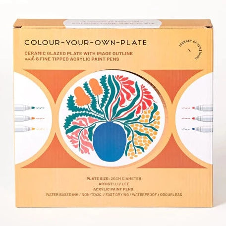 Paint Your Own Plate -  Liv Lee