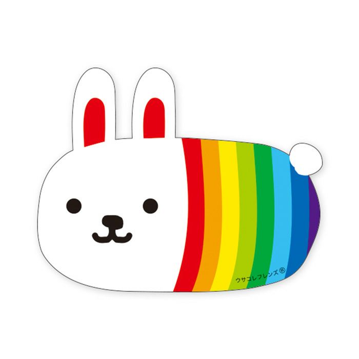 Mind Wave Stickers Rainbow Rabbit