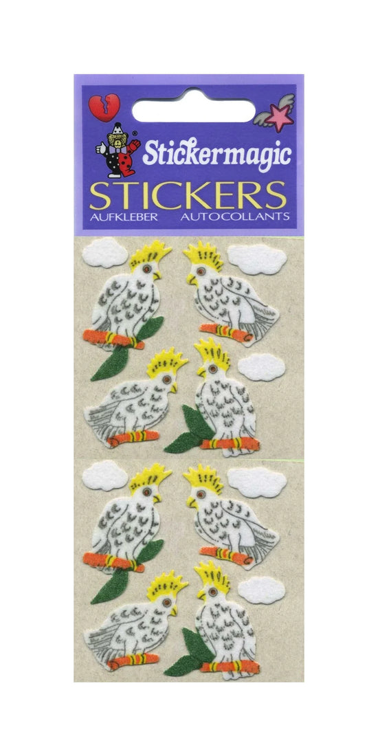 Sticker Magic Furrie Stickers Cockatoos