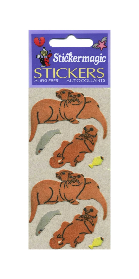 Sticker Magic Furrie Stickers Otters