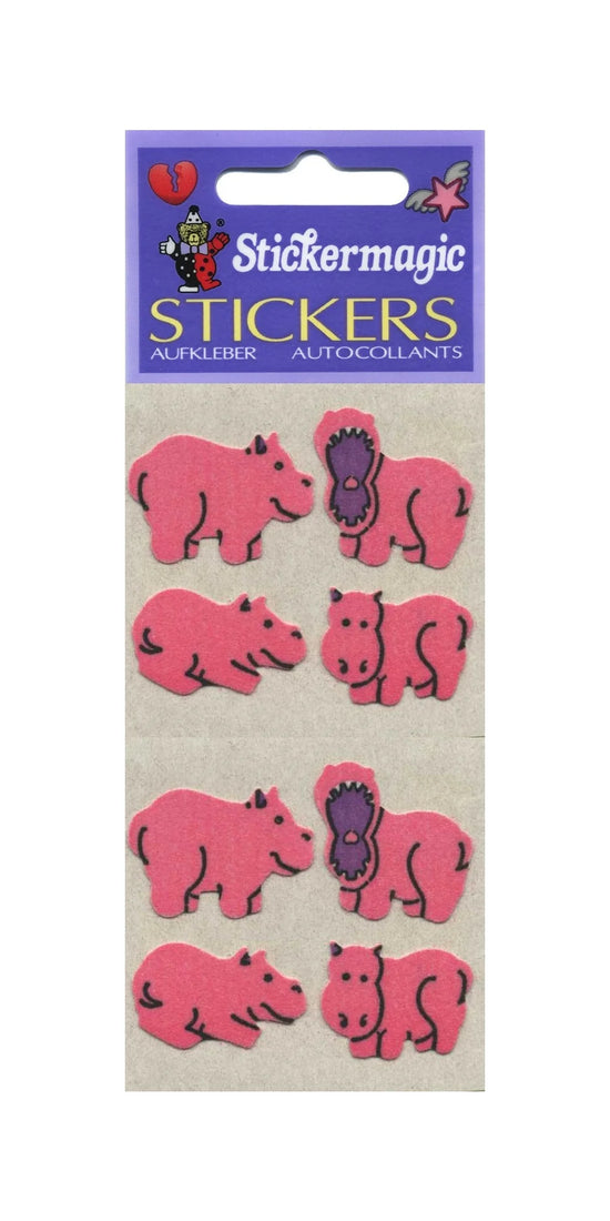 Sticker Magic Furrie Stickers Hippos