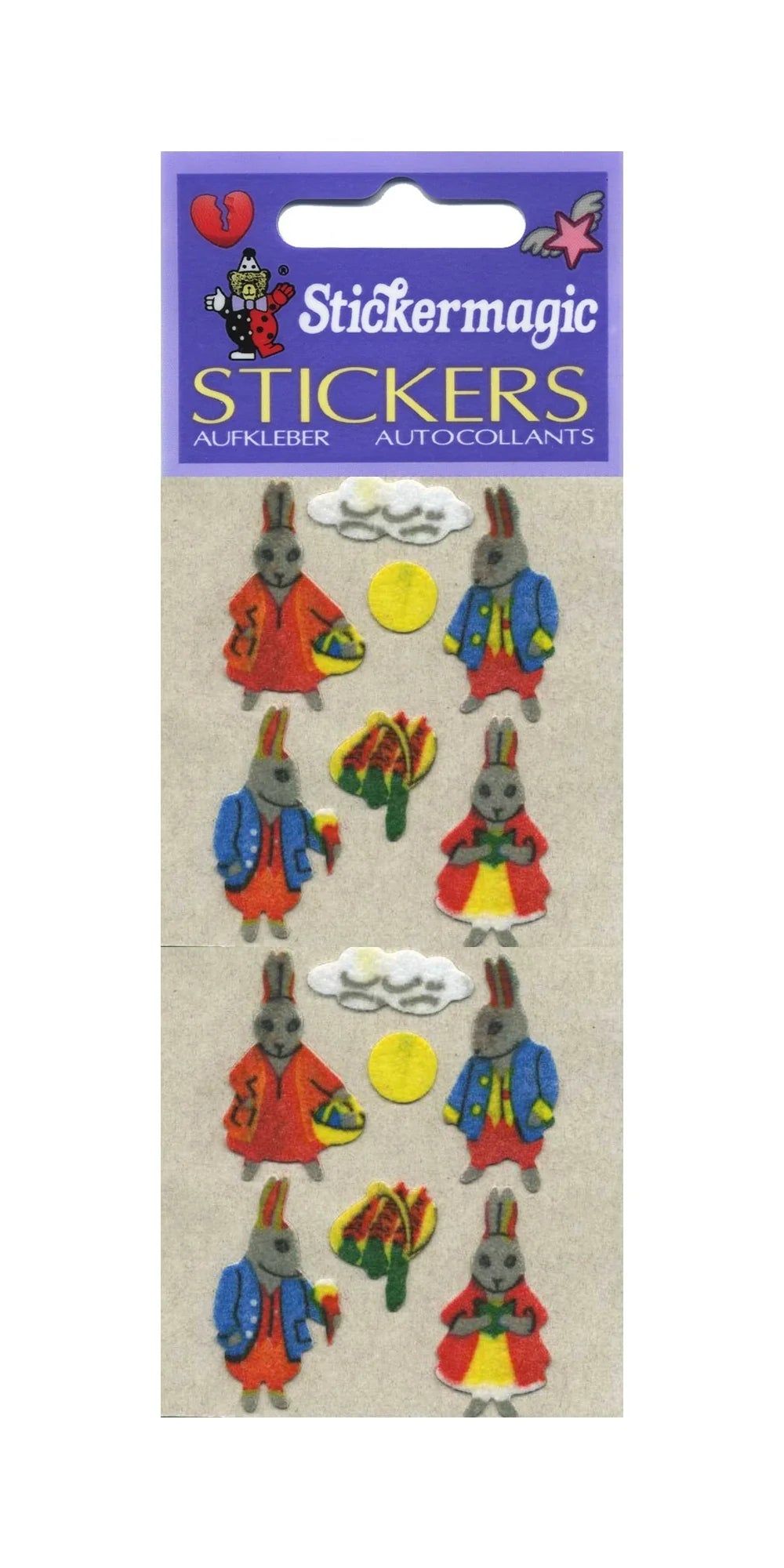 Sticker Magic Furrie Stickers Rabbits