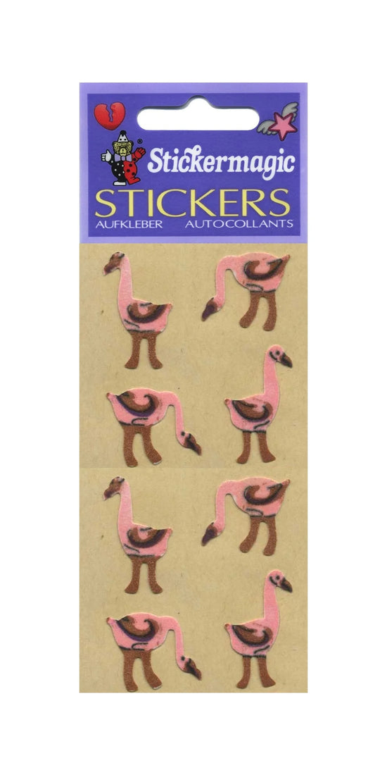 Sticker Magic Furrie Stickers Flamingos