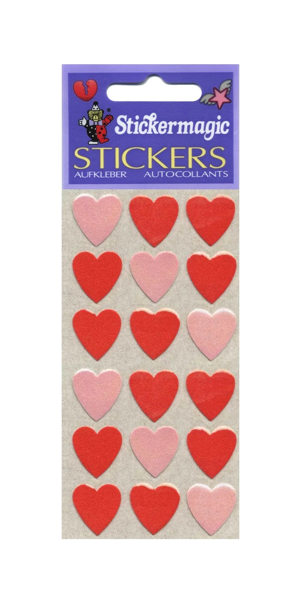 Sticker Magic Furrie Stickers Red Hearts