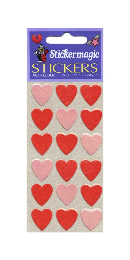 Sticker Magic Furrie Stickers Red Hearts