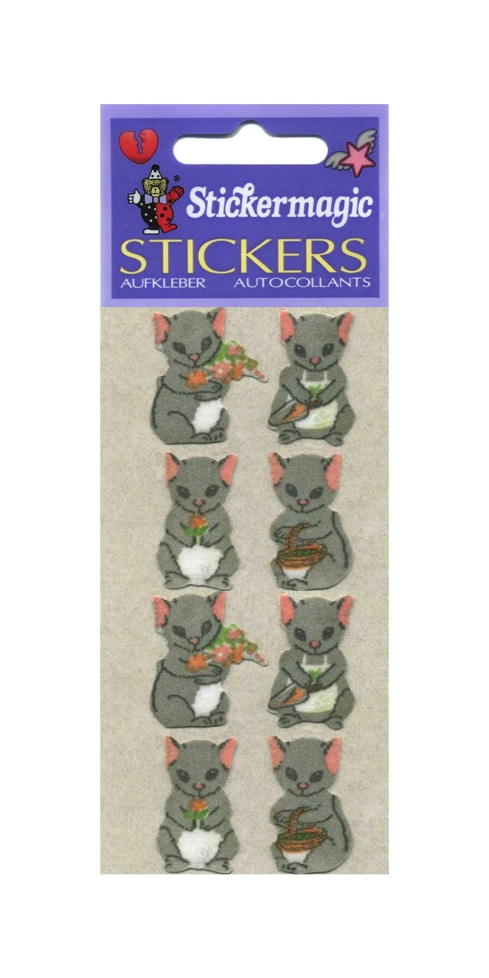 Sticker Magic Furrie Stickers Country Mice