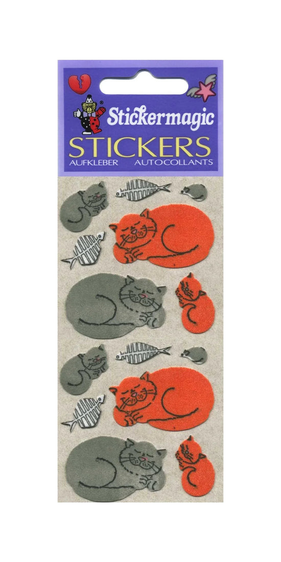 Sticker Magic Furrie Stickers Happy Cats
