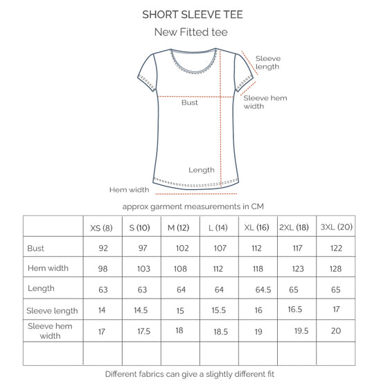 Short Sleeve Tee - Checkers in Arctic Blue & Green