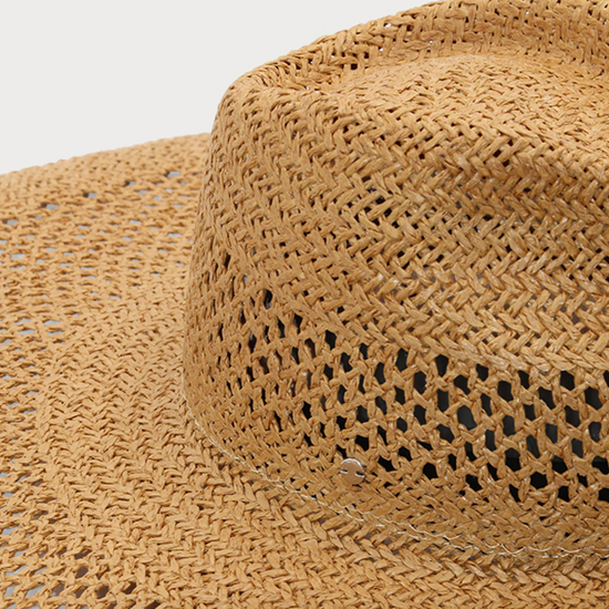 Atrani Wide Brim Fedora Hazel