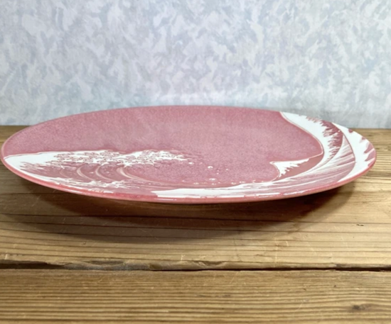 Wave Platter Crimson