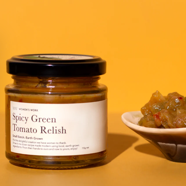 Women’s work Spicy Green Tomato Relish 115g