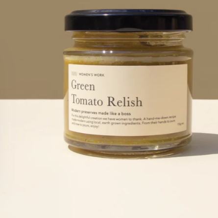 Women’s work Green Tomato Relish 115g