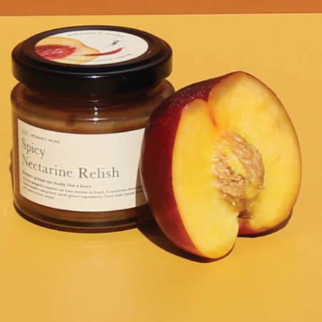 Women’s work Spicy Nectarine Relish 115g