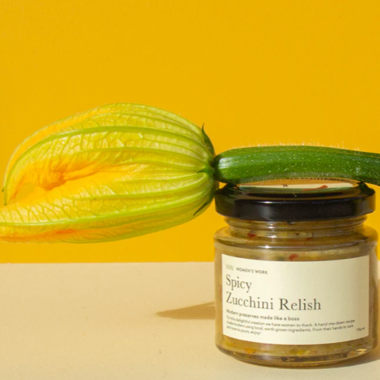 Women’s work Spicy Zucchini Relish 115g