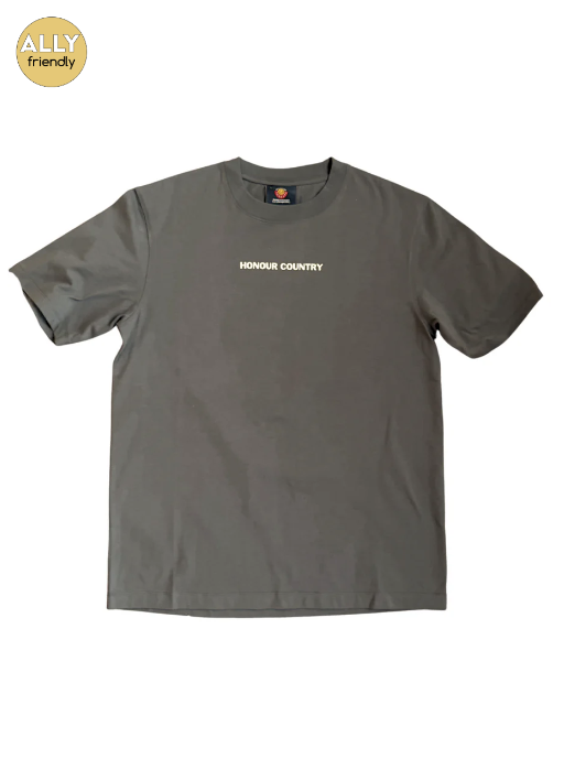 Honour Country Tee Charcoal