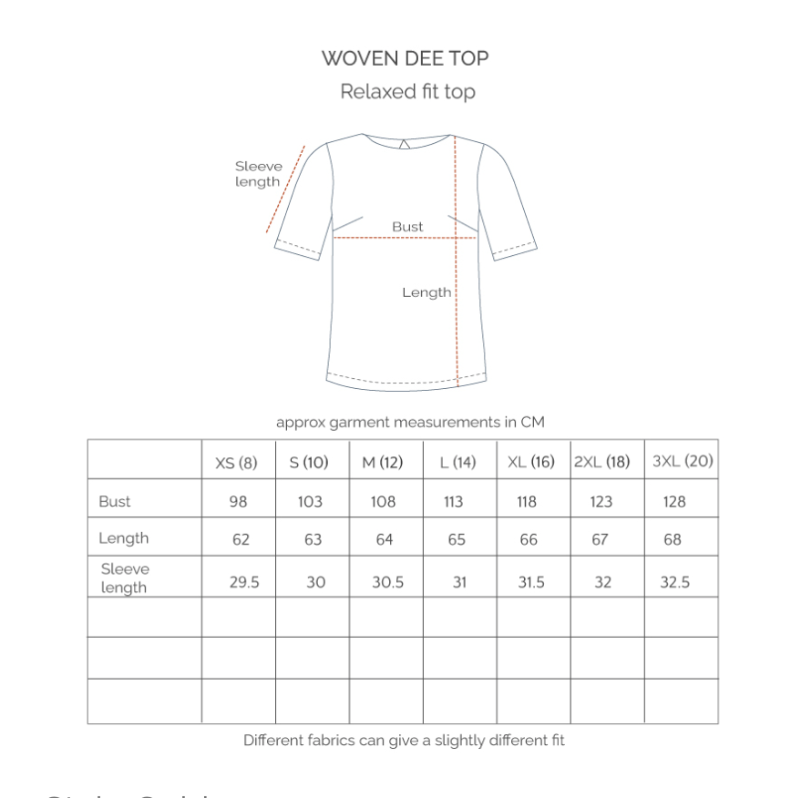 Dee Top Voil Black