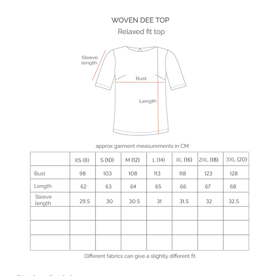 Dee Top Voil Black